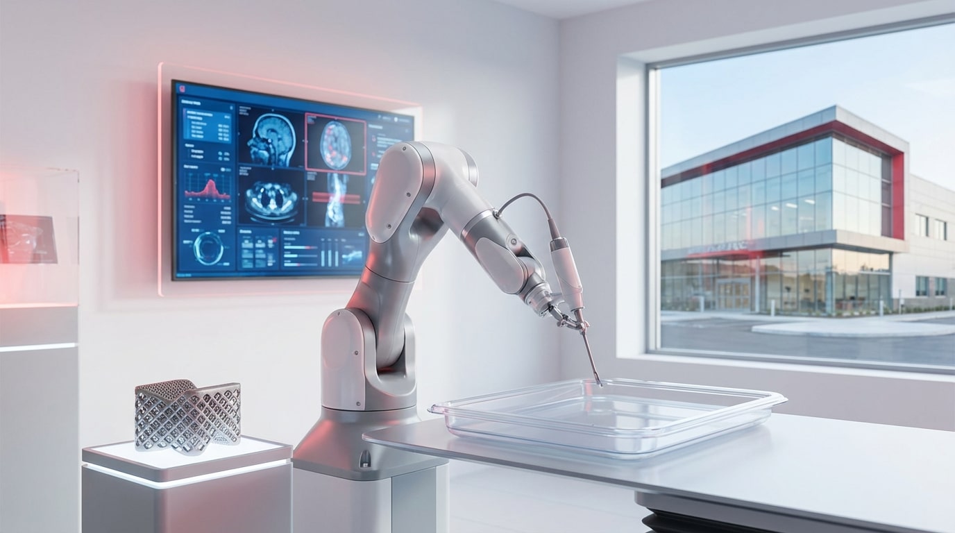 Medical device industry trends including robotics and digital surgery